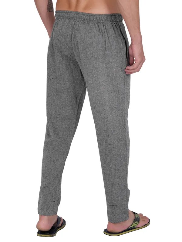 Grey_Denim_Plus_Size_Cotton_Casual_Lightweight_Solid_Pyjama_Beach_Pants_Elastic_Waist_Pyjama_For_Men