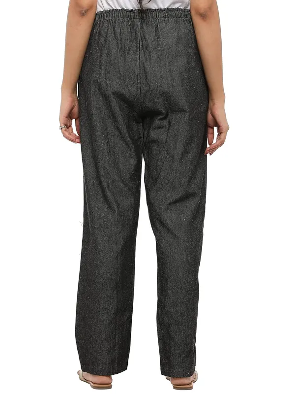 Grey_Denim_Plus_Size_Cotton_Linen_Solid_Lounge_Bottom_Pant_Pyjamas_For_Women