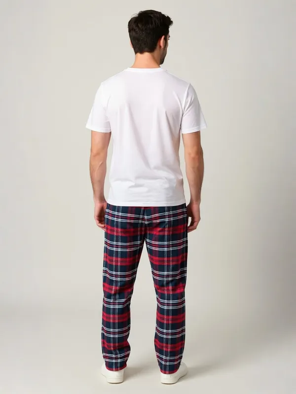 Red_&_Blue_Mens_Cotton_Checkered_Plus_Size_Pyjama