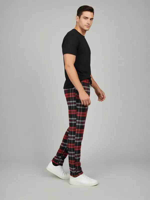Red_&_Black_Mens_Cotton_Checkered_Plus_Size_Pyjama