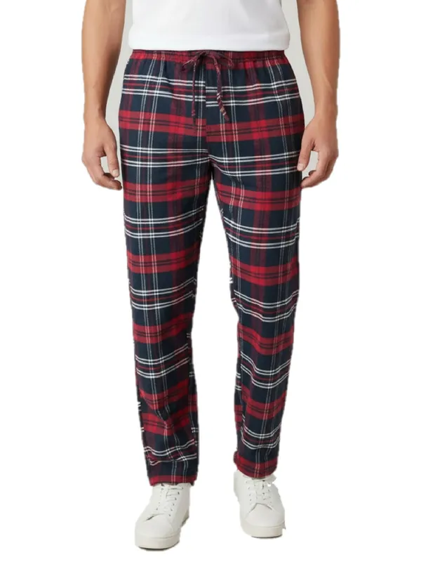 Red_&_Blue_Mens_Cotton_Checkered_Plus_Size_Pyjama