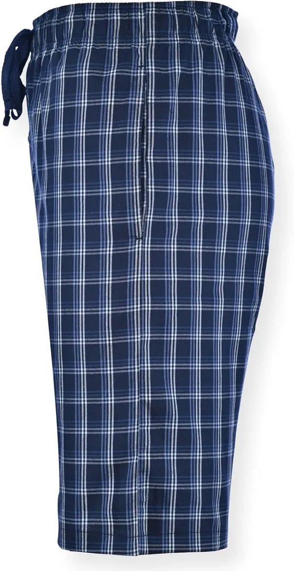 Women's_Cotton_Checkered_Shorts_??High_Waist_Lounge_Shorts_with_Pockets_|_Regular_&_Plus_Sizes