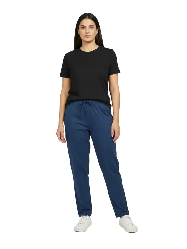 Navy_Blue_Womens_Solid_Cotton_Linen_Plus_Size_Cargo_Pyjama_|_Loungewear_Sleepwear_Travel_Wear_Cargo_Pyjama
