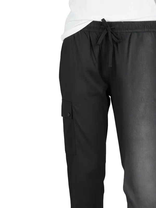 Black_Womens_Solid_Cotton_Linen_Plus_Size_Cargo_Pyjama_|_Loungewear_Sleepwear_Travel_Wear_Cargo_Pyjama