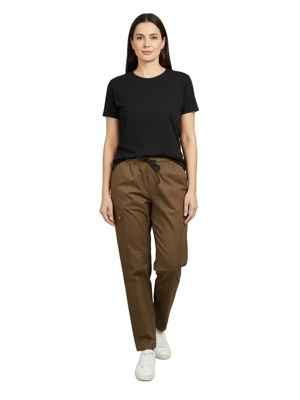 Brown_Womens_Solid_Cotton_Linen_Plus_Size_Cargo_Pyjama_|_Loungewear_Sleepwear_Travel_Wear_Cargo_Pyjama