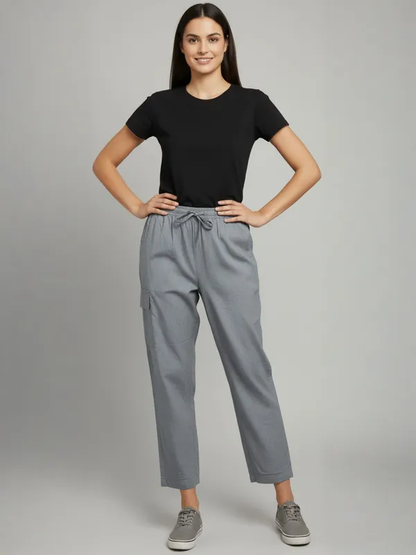 Grey_Womens_Solid_Cotton_Linen_Plus_Size_Cargo_Pyjama_|_Loungewear_Sleepwear_Travel_Wear_Cargo_Pyjama