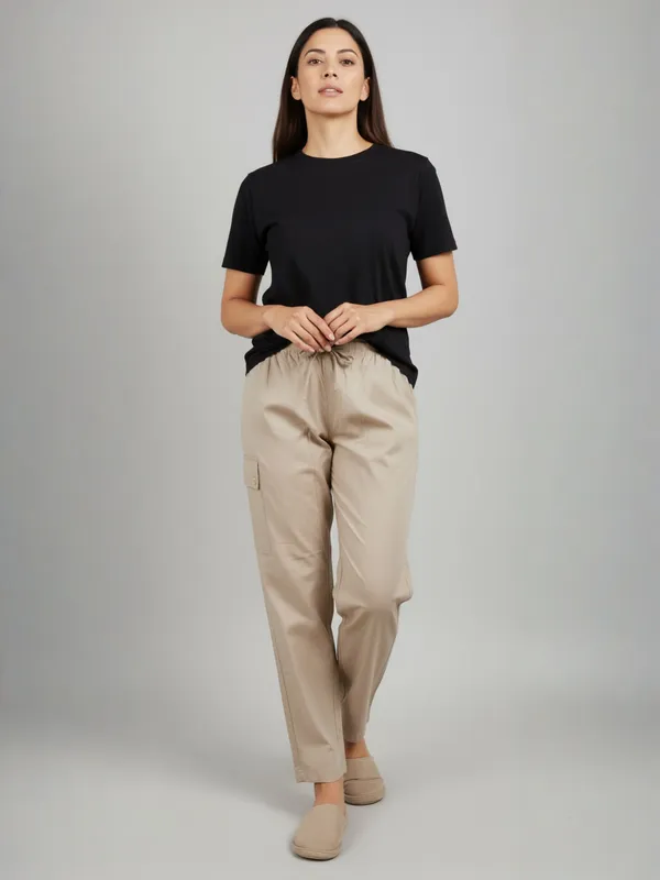 Beige_Womens_Solid_Cotton_Linen_Plus_Size_Cargo_Pyjama_|_Loungewear_Sleepwear_Travel_Wear_Cargo_Pyjama_Search_Or_Ask