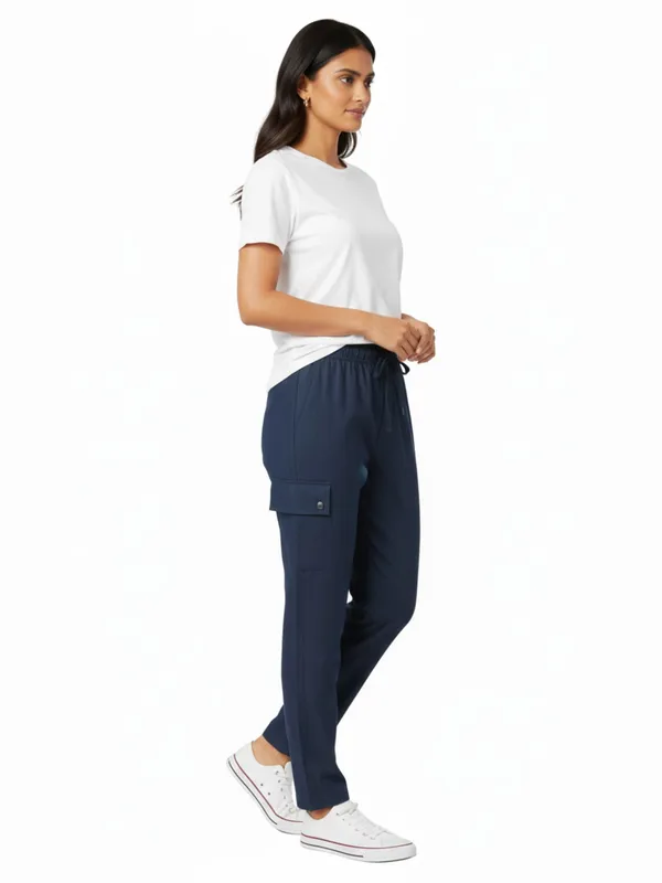 Womens_Solid_Cotton_Linen_Plus_Size_Cargo_Pyjama_|Loungewear_Sleepwear_Travel_Wear_Cargo