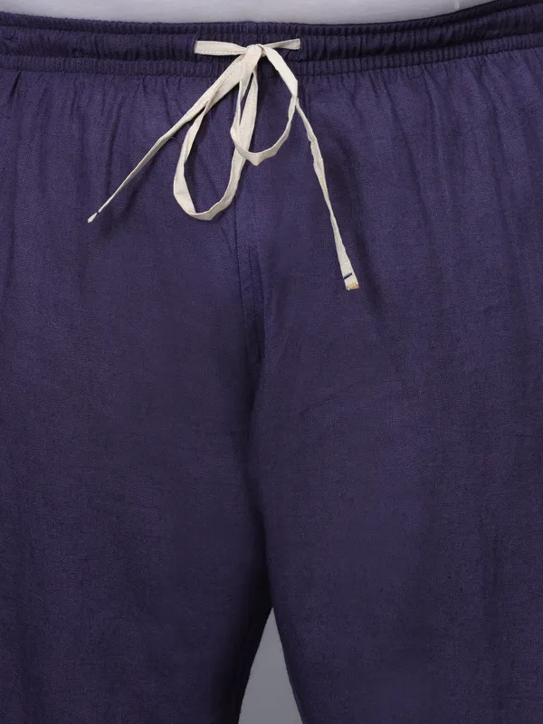 Navy_Plus_Size_Cotton_Casual_Lightweight_Solid_Pyjama_Beach_Pants_Elastic_Waist_Pyjama_For_Men
