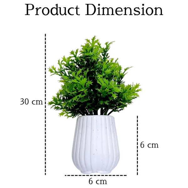 Green_Artificial_Plants_(Set_Of_4)_Decorative_Pots_For_Home_&_Office_Mini_Flower_Pot_With_Artificial_Flowers_Plastic_Greenery_For_Indoor_Decoration_Living_Room_Table_&_Shelf_Decor