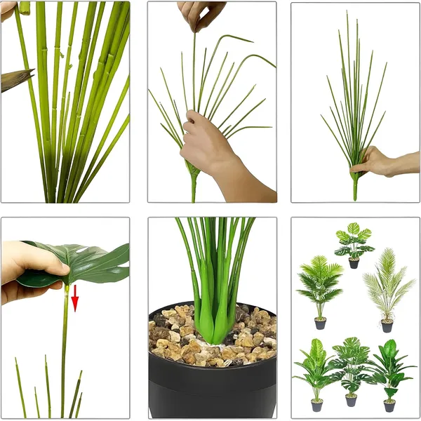 Multicolour_Artificial_Areca_Palm_Plant_With_Pot_3_Variants_Realistic_Indoor_Plant_For_Living_Room_Office_&_Bedroom_No_Water_Needed_Home_Decor_Gift_(Pack_Of_1)_(Extra_Large)