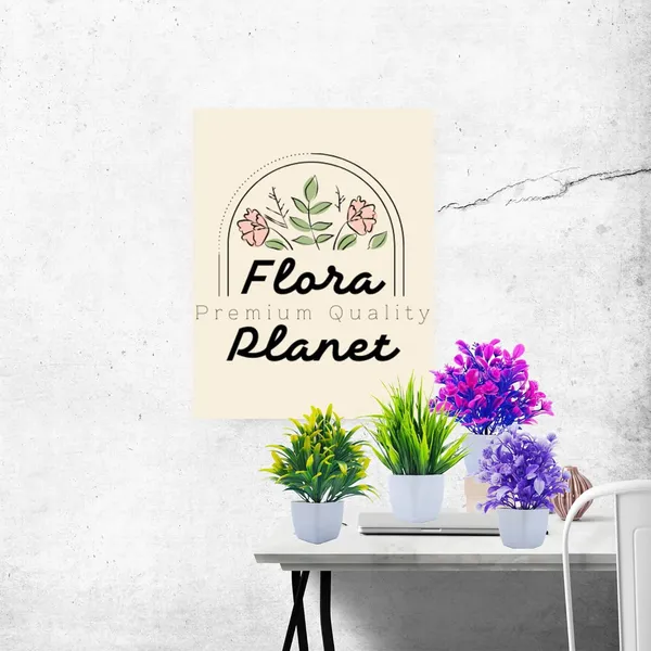 Multicolour_(Set_Of_4)_Artificial_Potted_Plants_Mini_Green_Faux_Topiary_For_Office_Table_Bathroom_Shelf_Kitchen_Cabinet_Farmhouse_Decor_With_4_Plastic_Pots