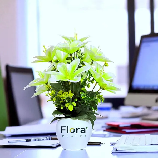 Bright_Green_Artificial_Lily_Flower_Pot_With_12_Blooming_Stems_8_Colour_Variants_Decorative_Faux_Plant_For_Home_Office_&_Table_Decor