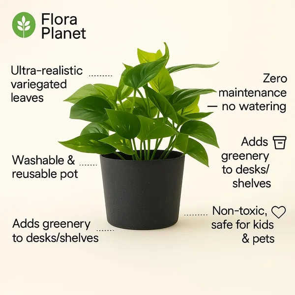 Dark_Green_Artificial_Table_Top_Plant_With_Black_Pot_Small_Faux_Indoor_Desk_Plant_For_Home_&_Office_Decor_Low_Maintenance_Decorative_Item_(Height_~30_Cm)