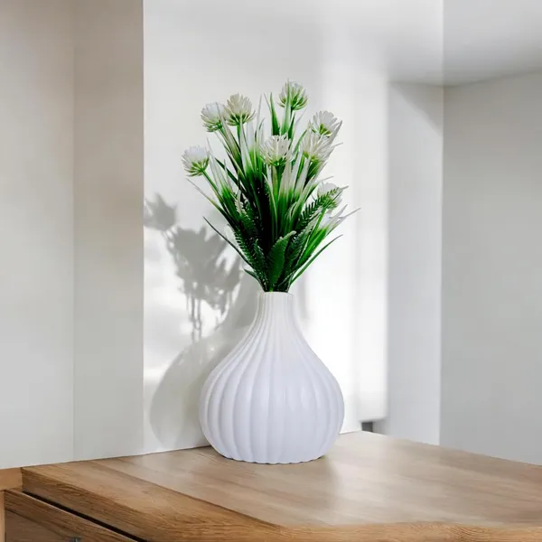 White_Flora_Planet_plastic_Artificial_Plants_For_Home_&_Office_Decoration_Big_Artificial_Flowers_Pot_With_Vase_(21_Cm)_Ideal_Home_Decor_Items_&_Wall_Decor