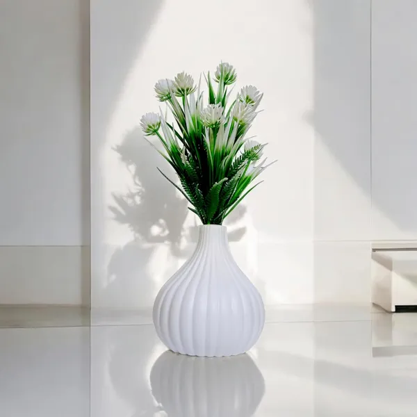 White_Flora_Planet_plastic_Artificial_Plants_For_Home_&_Office_Decoration_Big_Artificial_Flowers_Pot_With_Vase_(21_Cm)_Ideal_Home_Decor_Items_&_Wall_Decor