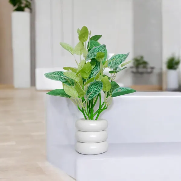 Dark_Green_Potted_Indoor_Small_Artificial_Silk_Plants_Home_Decor_Items_Indoor_Plants_For_Living_Room_Artificial_Plants_For_Home_Decor_Plant_Height:_30Cm