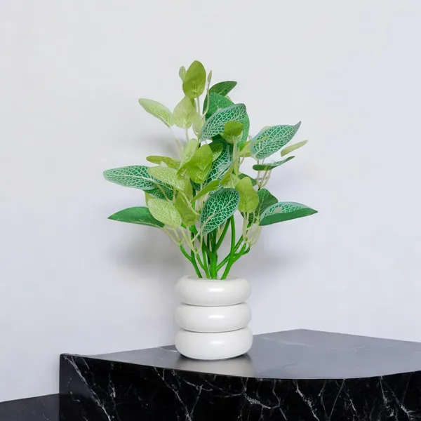 Dark_Green_Potted_Indoor_Small_Artificial_Silk_Plants_Home_Decor_Items_Indoor_Plants_For_Living_Room_Artificial_Plants_For_Home_Decor_Plant_Height:_30Cm