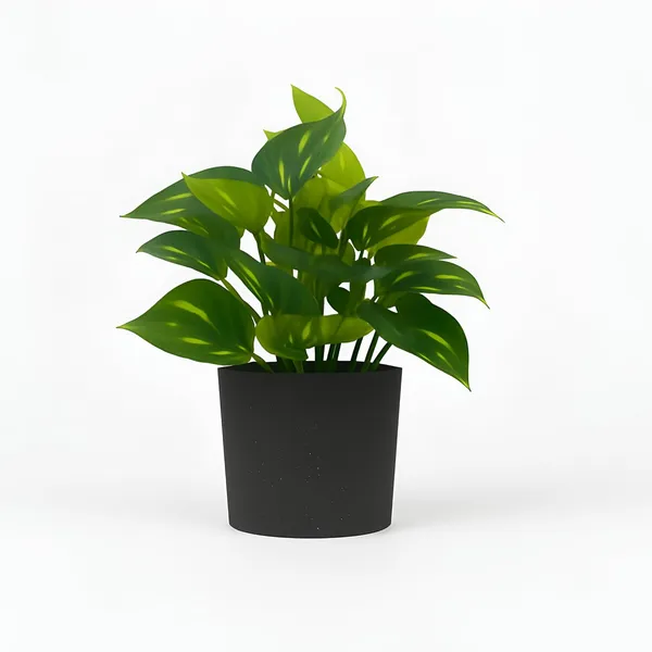 Green_Artificial_Table_Top_Plant_With_Black_Pot_Small_Faux_Indoor_Desk_Plant_For_Home_&_Office_Decor_Low_Maintenance_Decorative_Item