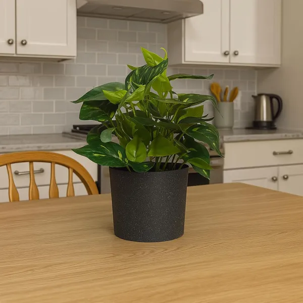 Green_Artificial_Table_Top_Plant_With_Black_Pot_Small_Faux_Indoor_Desk_Plant_For_Home_&_Office_Decor_Low_Maintenance_Decorative_Item