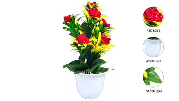 Red_Afq_Artificial_Flowers_Pot_For_Home_Decor_&_Office_Table_Decoration_1_Medium_Flowers_For_Decoration