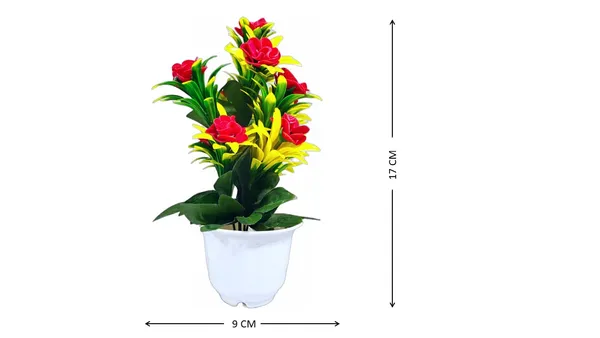 Red_Afq_Artificial_Flowers_Pot_For_Home_Decor_&_Office_Table_Decoration_1_Medium_Flowers_For_Decoration