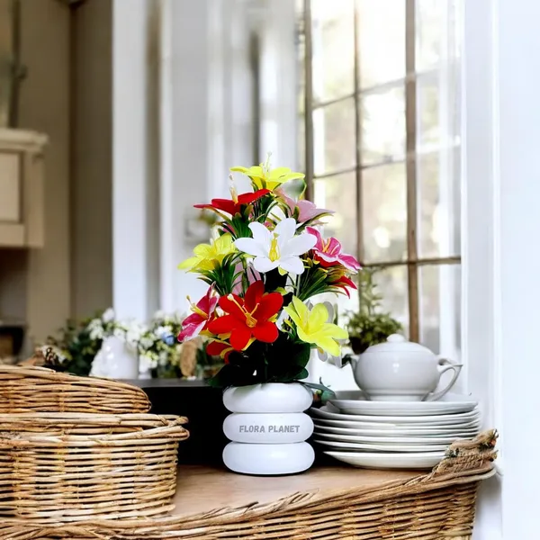 Multicolour_Large_Artificial_Plants_In_Pot_Tall_Fake_Plants_For_Home_&_Office_Decor_Realistic_Artificial_Flowers_With_Vase_Indoor_Decorative_Greenery_For_Living_Room_Desk_Tabletop