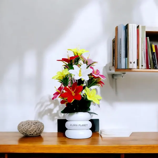 Multicolour_Large_Artificial_Plants_In_Pot_Tall_Fake_Plants_For_Home_&_Office_Decor_Realistic_Artificial_Flowers_With_Vase_Indoor_Decorative_Greenery_For_Living_Room_Desk_Tabletop