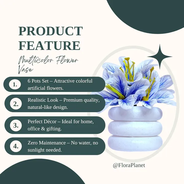 Multicolour_Artificial_Flowers_With_Pot_Set_Of_6_Decorative_Faux_Plants_For_Home_Office_Living_Room_&_Table_Decor_Long-Lasting_Realistic_&_Maintenance-Free_Indoor_Decoration_(1_Round)