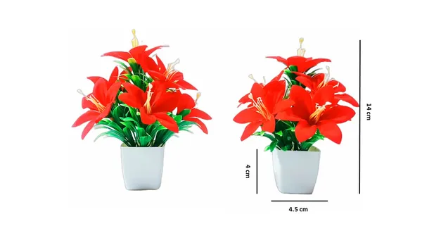 Multicolour_Afq_Artificial_Moon_Flowers_For_Home/Office/Table/Bathroom/Greenery_Room/Computer_Table/Study_Room/_Decoration_Artificial_Plant_Flowers_&_Pot_With_(2_Piece)