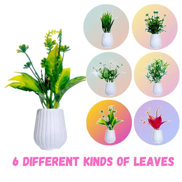 Multicolour_Artificial_Plants_For_Home_Decor_Set_Of_6_Faux_Floral_Elegance_For_Home_Decoration_Items_For_Living_Room_Wall_Decor_Items_Office_Spaces_Plastic_Flower_Pots