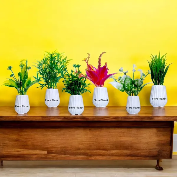 Multicolour_Artificial_Plants_For_Home_Decor_Set_Of_6_Faux_Floral_Elegance_For_Home_Decoration_Items_For_Living_Room_Wall_Decor_Items_Office_Spaces_Plastic_Flower_Pots