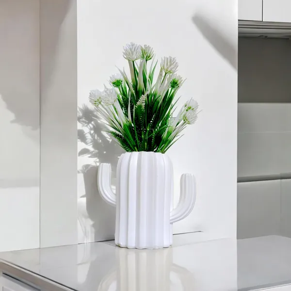 White_Flora_Planet_plastic_Artificial_Plants_For_Home_Decor_&_Office_Decoration_1_Big_Artificial_Flowers_Pot_With_Cactus_Vase_Ideal_Home_Decor_Items_&_Wall_Decor_21_Cm_Height