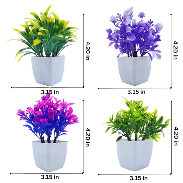 Multicolour_Flora_Planet(Set_Of_4)_Mini_Multicolour_Plants_With_Pots_Small_Greenery_Decor_For_Indoor_Spaces_Like_Home_Farmhouse_Bedroom_Office_Desk_Bathroom_And_Shelf_Aesthetics