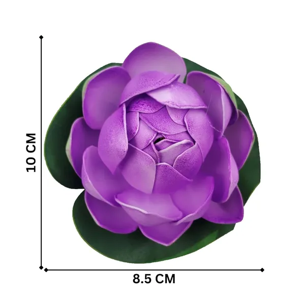 Multicolour_Artificial_Lotus_Flowers_For_Home_Decor_(Set_Of_4)_Mini_With_Lotus_Flowers_Realistic_Look_Durable_Material_Perfect_For_Fish_Tank_&_Pond