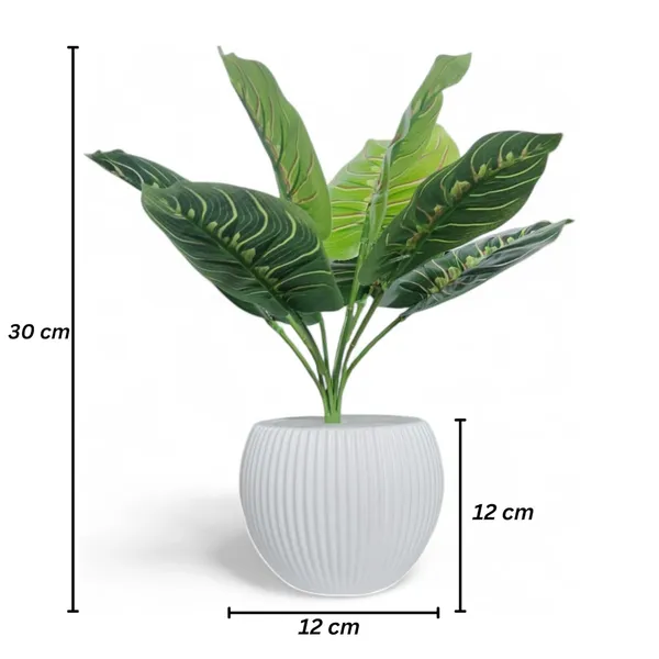 Multicolour_Artificial_Plants_With_Pot_Home_Decoration_Items_For_Living_Room_Small_Silk_Rubber_Plant_For_Home_Decor_12_Cm_X_30_Cm_Perfect_For_Office_Desk_Bedroom_Bathroom_&_Farmhouse