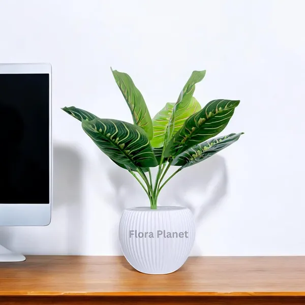 Multicolour_Artificial_Plants_With_Pot_Home_Decoration_Items_For_Living_Room_Small_Silk_Rubber_Plant_For_Home_Decor_12_Cm_X_30_Cm_Perfect_For_Office_Desk_Bedroom_Bathroom_&_Farmhouse