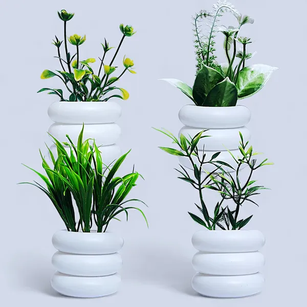 Green_Plastic_Eucalyptus_Potted_Plants_Ideal_Bedroom_Decoration_Items_Artificial_Plants_For_Home_Decor_Small_Faux_Plants_Perfect_For_Home_Decor_(Set_Of_4)_Flower_Pots_For_Home_Decoration