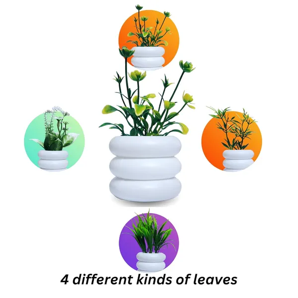 Green_Plastic_Eucalyptus_Potted_Plants_Ideal_Bedroom_Decoration_Items_Artificial_Plants_For_Home_Decor_Small_Faux_Plants_Perfect_For_Home_Decor_(Set_Of_4)_Flower_Pots_For_Home_Decoration
