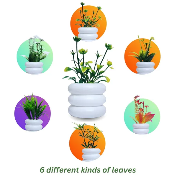Multicolour_Artificial_Plant_Decor_Flower_Pots_Decoration_Elevate_Spaces_With_Charming_Home_Decor_Items_And_Faux_Floral_Elegance_Perfect_For_Home_Office_Plastic