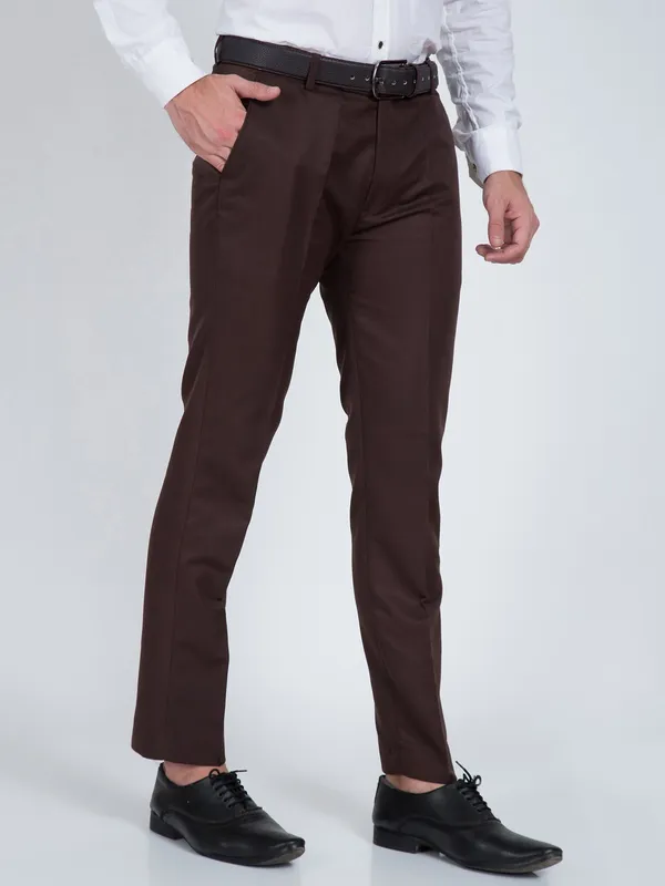 Brown_Cotton_Blend_Solid_Formal_Trouser_For_Men