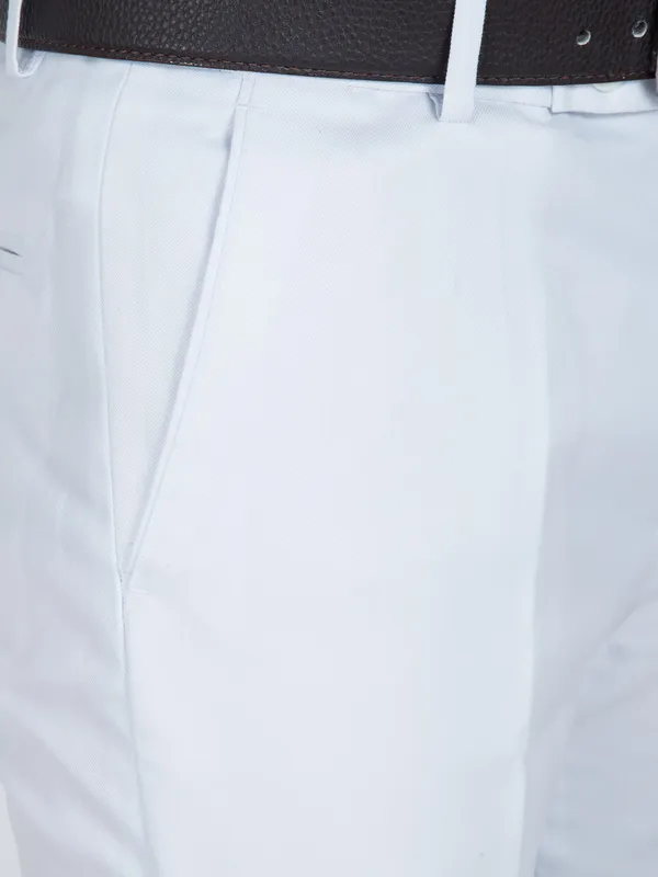 White_Cotton_Blend_Solid_Formal_Trouser_For_Men