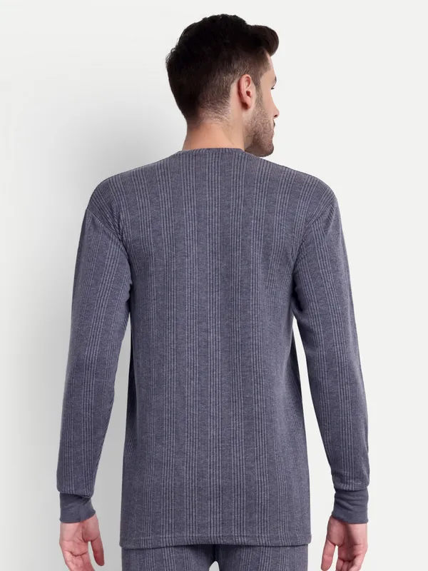 Navy_Blue_V-Neck_Thermal_Top