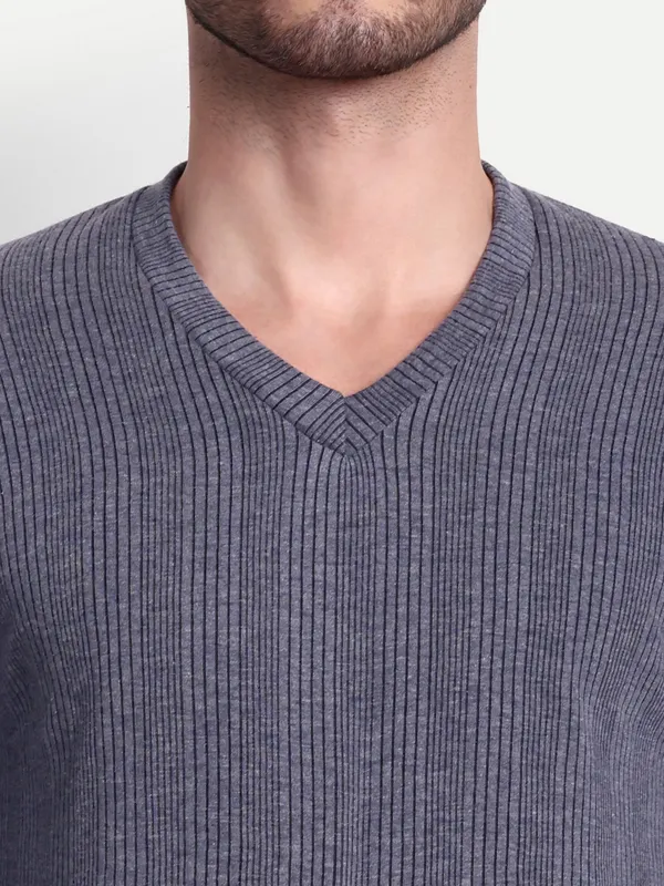 Navy_Blue_V-Neck_Thermal_Top