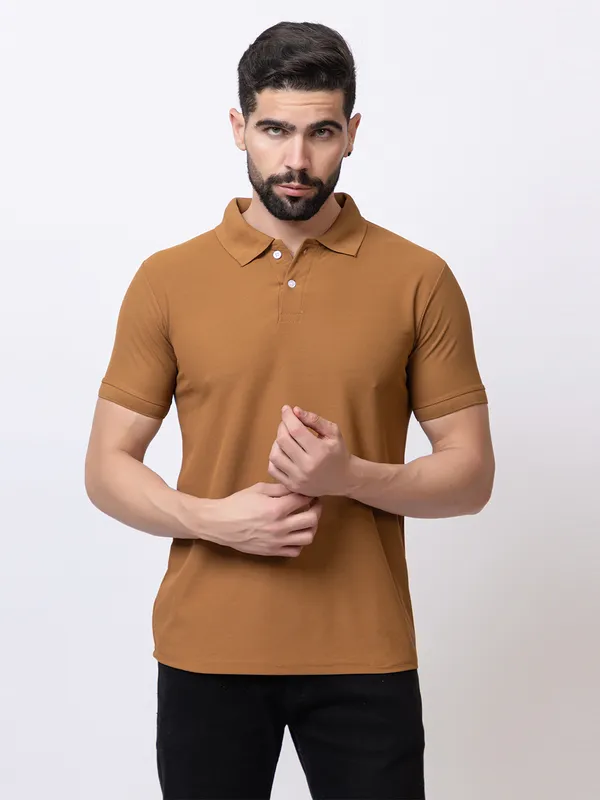 Camel_Classic_Solid_Polo_Shirt