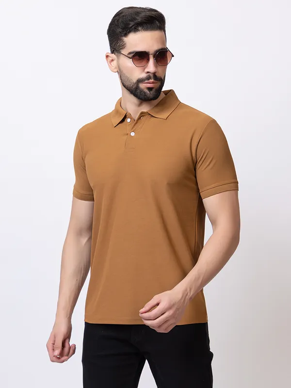 Camel_Classic_Solid_Polo_Shirt