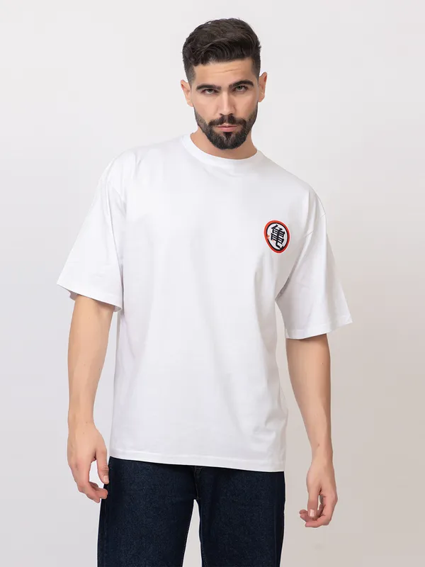 White_Dragonball_Z:_Goku_&_Shenron_T-shirt