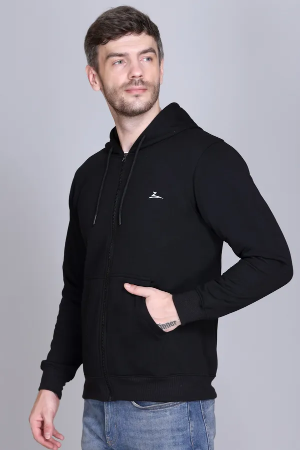 Black_Regular_Fit_Zip-Through_Hoodie
