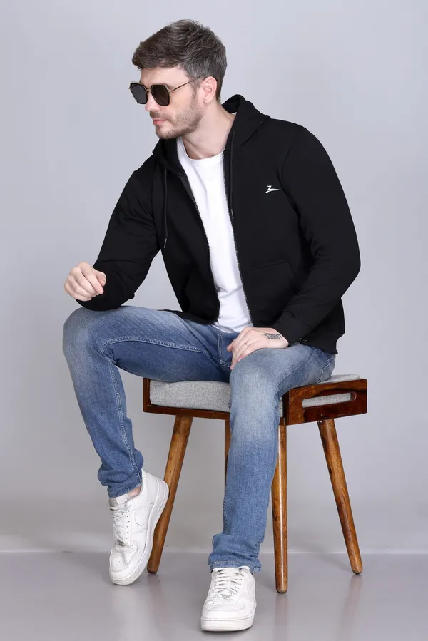 Black_Regular_Fit_Zip-Through_Hoodie