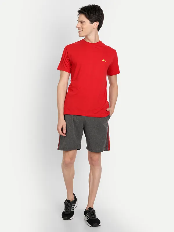 Charcoal_Cotton_Blend_Shorts